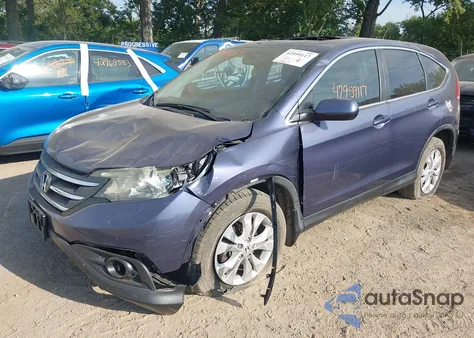 2014 Honda Cr-V Ex из США, поврежденный, VIN 5J6RM4H52EL050305